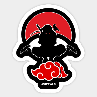 Itachi | Crouching Ninja Sticker